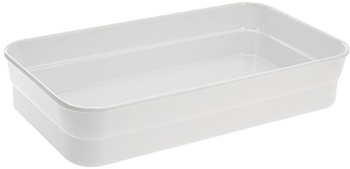 neoLab Melamin Instrumentenschale für den Labortisch, Weiß, 29cm x 16cm x 6cm