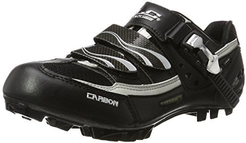 XLC Erwachsene Schuhe Pro SL MTB-Shoes Dirty CB-M01, Schwarz/Silber, 40