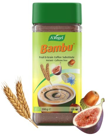 A.Vogel Bambu Fruit & Grain Coffee Substitute | Caffeine-free | Organically Grown Natural Ingredients | 130 Servings | 200g