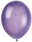 Unique Party 80027 - Palloncini in Lattice Viola Notte da 30cm, Confezione da 10