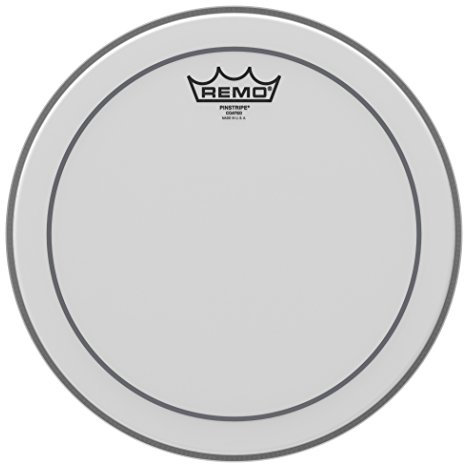 Remo, Pelle per batteria Pinstripe Bianca sabbiata, 12 PS-0112-00