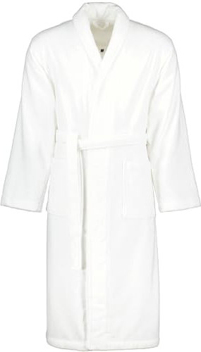 Vossen Bademäntel unisex Schalkragen Feeling-L weiß - 0300 XXL