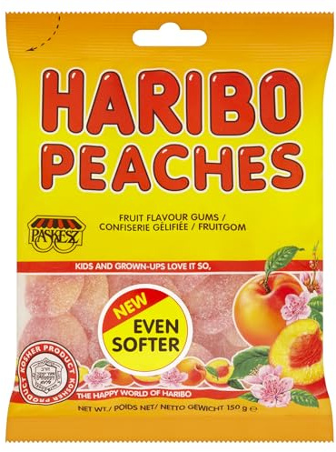 Haribo Candy Peaches 5.29 Oz