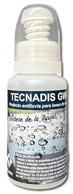 Tecnadis GWR Producto Antilluvia para Lunas de Vehículos 50ml