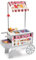 Melissa & Doug Imbisswagen Für Snacks Und Leckereien | Rollenspielzeug |Spielsets & Spielzeugküchen | 40+ Spielzeugessensteile | Geschenk für Jungen oder Mädchen