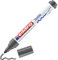 edding 4500 Textilmarker - grau - 1 Stift - Rundspitze 2-3 mm - Textilstifte waschmaschinenfest (60 °C) zum Stoff bemalen - Stoffmalstift