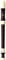 Yamaha Recorder, Soprano, German Fingering, Simulated Rosewood, white trim