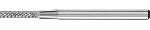 PFERD TOOLS HM-Frässtift, Zylinderform ZYA, Zahnung MICRO, Frässtift-ø 2mm, Schaft-ø 3mm, Länge 40mm, 21201173 – für die Feinbearbeitung auf nahezu allen Materialien bis 68 HRC