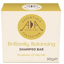 Amphora Aromatics AA Skincare Brilliantly Balancing Hair Shampoo Bar 50g beneficial to oily hair types ~ No SLS or Parabens