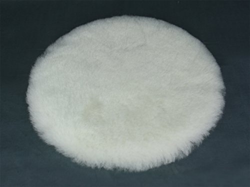 Original Natur-Lammfell - 25mm Florhöhe - zum perfekten Polieren mit Klettschleiftellern