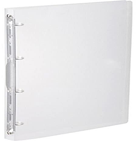 Veloflex V020940 - Ringordner Propyglass Viquel A4, aus PP, 4-Rund-Ring-Mechanik, 15 mm Füllhöhe, transparent