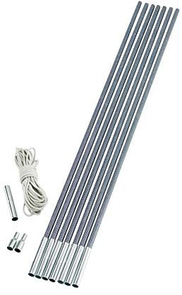Outwell Durawrap Ersatzgestänge Do It Yourself Kit 12,7mm 11 Segmente Zelt Zubehör Tarp Sonnensegel Stangen Gestänge Reperaturset Fiberglas | Outdoor Abenteuer Camping | 2019