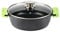 Vier 802-36 Cacerola Aluminio Fundido 36cm diámetro, 9cm Altura, Negro, 36 cm
