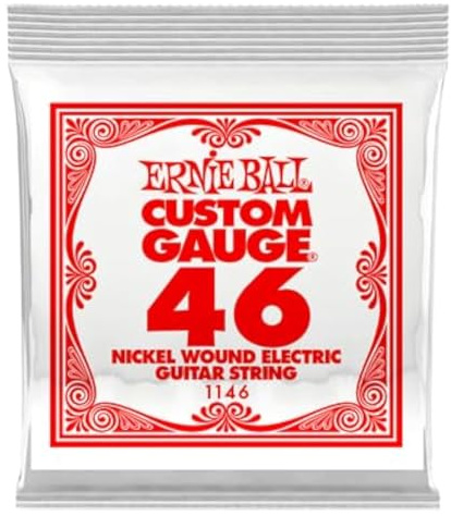 Ernie Ball: 1146 Custom Gauge .046 Nickel Wound Electric Guitar String