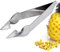 Pinzette Aus Edelstahl, Ananas, Auge, Peeler, Ananas-Augen-Entferner