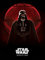 Star Wars Rogue One Darth Vader & Death Star, 60 x 80 cm, Leinwanddruck, Mehrfarbig