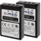 2X Batteries BLS-1 pour Olympus E-400, E-410, E-420