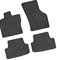Bär-AfC VW05590 Gummimatten Auto Fußmatten Schwarz, Erhöhter Rand, Set 4-teilig, Passgenau für Volkswagen Golf 7 Typ AU Baujahr 2012 bis 2020