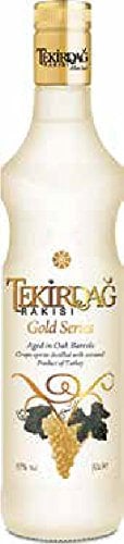 6 Flaschen Tekirdag Raki Türkei Gold a 0,7L 45% Vol.