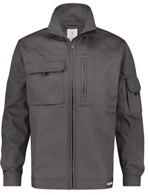 DASSY® Tulsa DASSY® Tulsa Canvas Arbeitsjacke - Größe 4XL - SCHWARZ