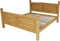 Doppelbett 180x200 Honig Rio Classico Schlafzimmer Holz Pinie Massivholz Echtholz Farbe wählbar Brasilmöbel