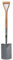 Spear & Jackson 1180SYDKEW Kew Gardens Collection Solid Forged Carbon Steel Digging Spade