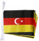 Flaggenfritze® Fahnenkette Deutschtürken deutsch-türkische Freundschaft, Länge 5,9 cm