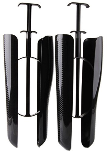 Die Schuhanzieher Boot Shaper Camilla Shaper Horma con Mango tensión Resorte Cartucho de Arranque (4,99/par 35 cm Z2374 Negro Black - Black