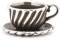 Trollbeads Silver 925 Bead Teacup