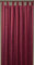 Dekoschal Gardine Vorhang Streifen halbtransparent Auswahl: Schlaufenschal 140x 175cm rot - Bordeaux