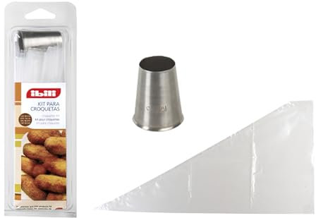 Ibili 777000 - Kit Para Croquetas, Color Blanco
