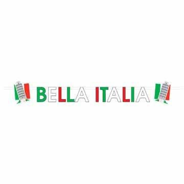 Party Discount Banner Bella Italia, 170 cm EMPFEHLUNG