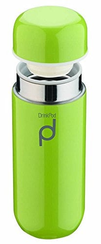 Drinkpod Termo Aislado al Vacío, Verde, HCF-200G, Para Bebidas, 200ml