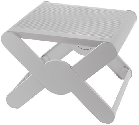 HAN Hängeregistraturkorb X-Cross Top mit Abdeckung für 35 Hängemappen, mit Tragegriff mobil einsetzbar, für Schübe im Schreibtisch/ Schrank, modernes Design, stabil und stapelbar, 19072-11, lichtgrau