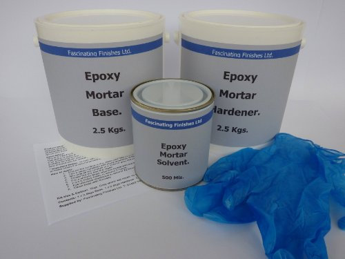 Fascinating Finishes Ltd 1 x Repair Cracked Broken Concrete & Floor Epoxy Mortar Kit