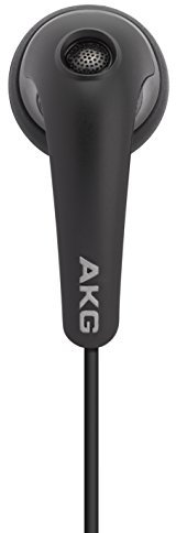 AKG Y15 High Performance Lightweight In-Ear Headphones EarBuds with Volume Control and Carry Pouch Compatible with Apple iOS and Android Devices - Black