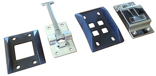 EDELSTAHL Türfeststeller Türhalter Feststeller Klappenhalter V2a