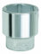 KS Tools 911.3436 - Douille 6 pans - 3/4'' - 36 mm - Version courte - Chrome Vanadium - Finition satinée