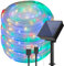 IMAGE Solar Lichtschlauch 13M LED Lichterkette mit 100 LEDs Lichterschlauch für Innen und Außen Gartendeko Baum Party, bunt