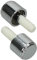Falcon Lot de 2 boutons de minuterie pour four et cuisinière Argenté