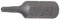 BGS 2437 | Embout | 6,3 mm (1/4) | profil T (pour Torx) avec perçage T8