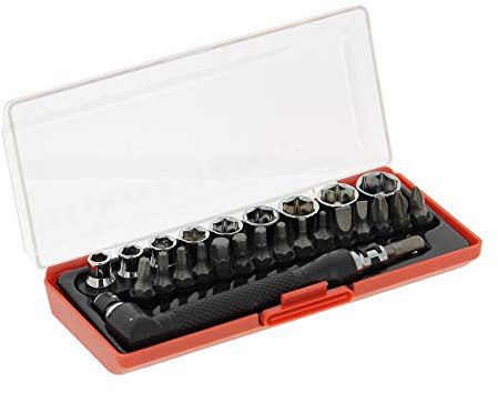 XL Tech 233422 Coffret d'outils de vissage 26 pcs - douilles et embouts