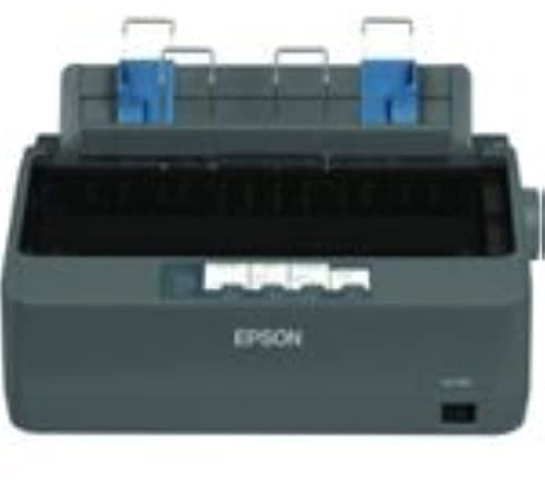 Epson C11CC25002 LQ-350-Punkt-M drucker 24 Stifte 80 Säule original + 3 Kopien 300 CPS HSD (10 CPI) ESC / P2 - IBM 2390+ Emulation 14 Fonts 8 Barcode Fonts 3 Papierbahnen einzelnes und kontinuierlich