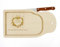 Frühstücksbrett Brotzeitbrett mit Messer 28 x 15 cm, persönlich graviert mit Ihrem Wunschmotiv und Wunschtext