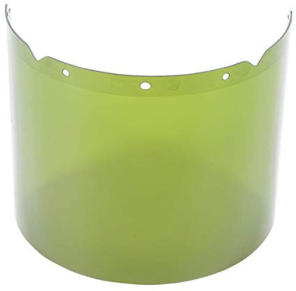 MSA 10115859 Visiera, Polycarb, Ombra 3 IR, 20,3 x 43,2 cm