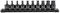 Astro Pneumatic Tool 94410T 10-Piece 3/8 Drive Nano Impact Torx Bit Sockets