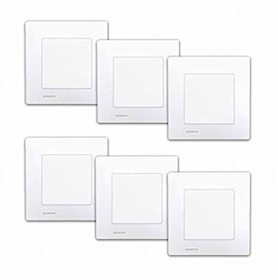 Lot de 6 Va & Vient BLANC Siemens DELTA VIVA