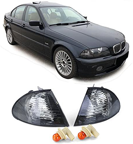 Blinker Kristall schwarz passend für 3er BMW E46 Limousine Touring 98-01