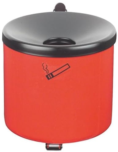 Sicherheitswandascher rot m.Kippvorrichtung H.145xD.150mm