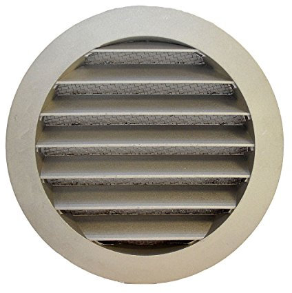 Grille de protection contre les intempéries ronde 125 mm M. Oiseaux Grille de protection